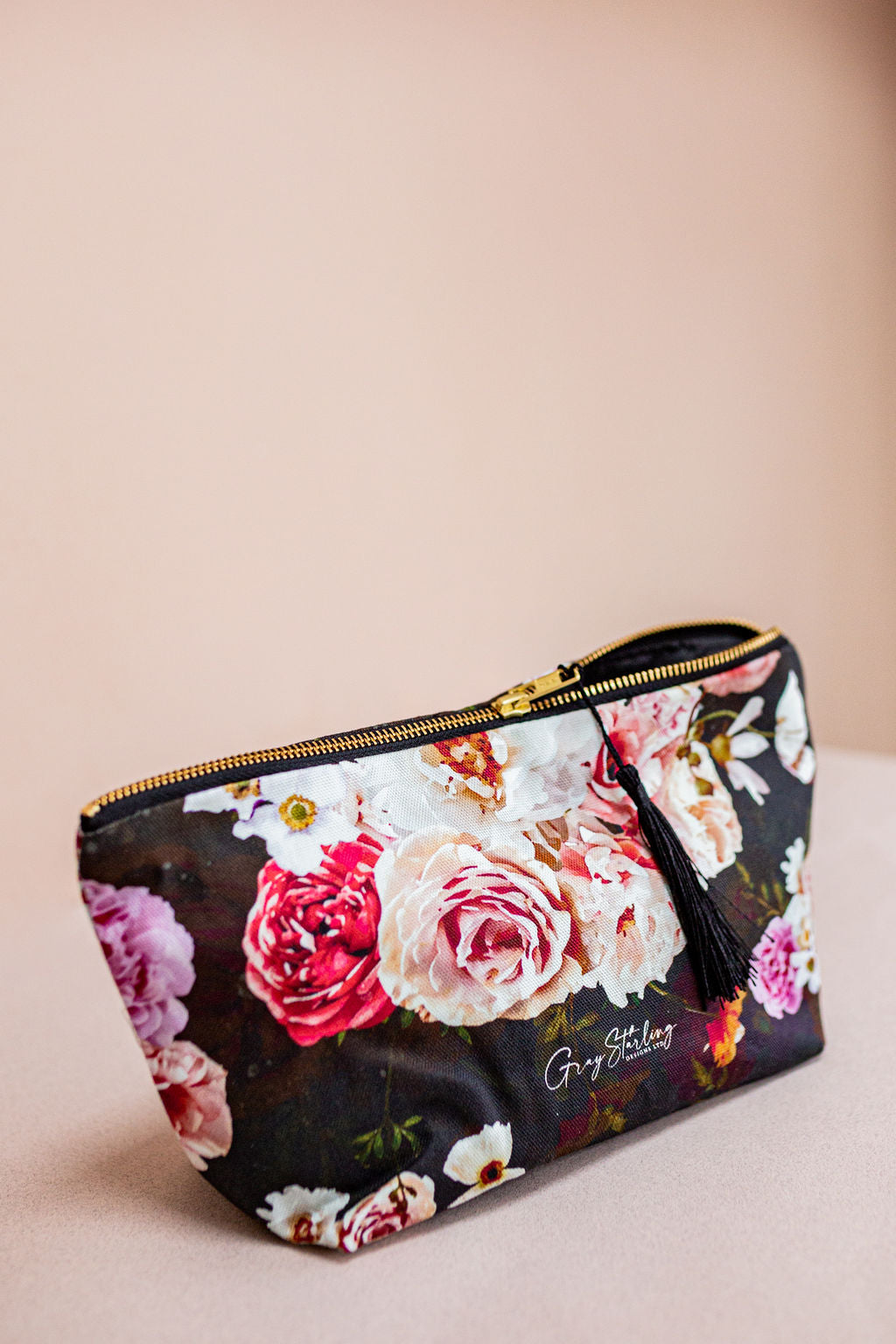 Secret Garden - Cosmetics Bag Black