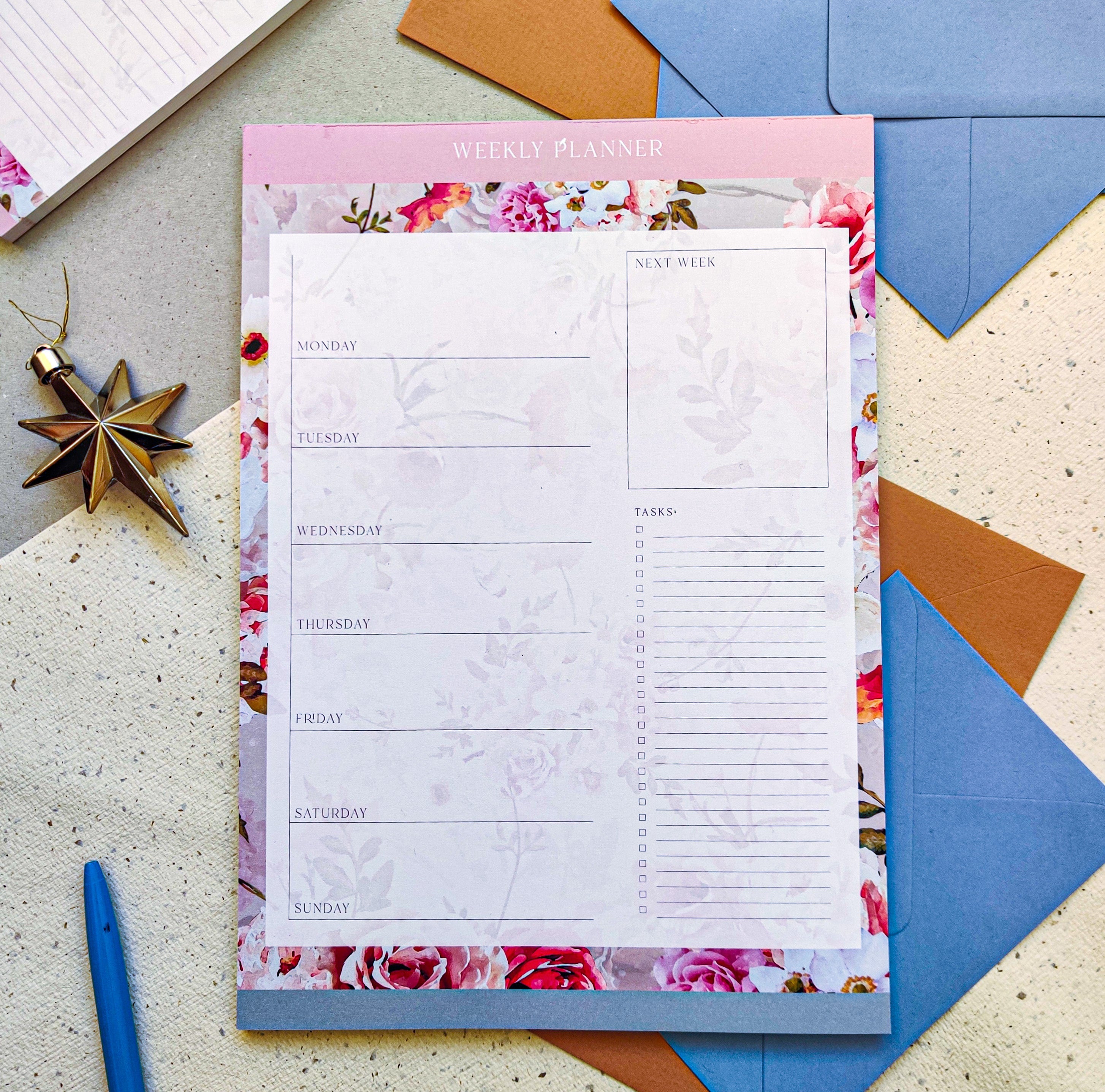 Secret Garden - A4 & A5 Weekly Planner, Notes & Projects Planner Bundle